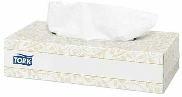 Vienkartinės nosinaitės TORK PREMIUM, 2 sl., 100 vnt.
