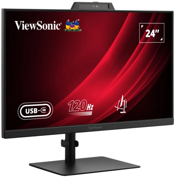 Monitorius - ViewSonic VG2441V 24 colių Full HD IPS, HDMI, USB-C, Juodas