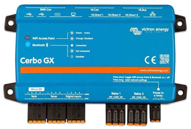 VIG Victron Energy Cerbo GX Konsolės siųstuvas ir imtuvas