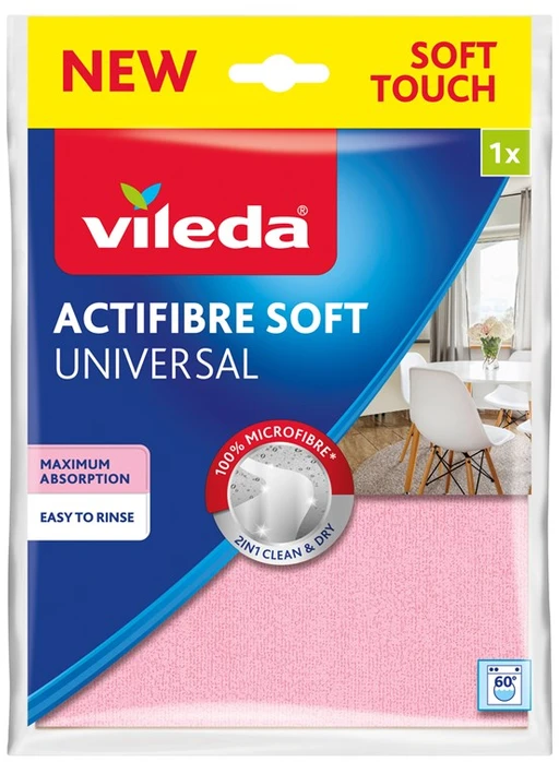 Vileda Actifibre minkšta šluostė 1 vnt.
