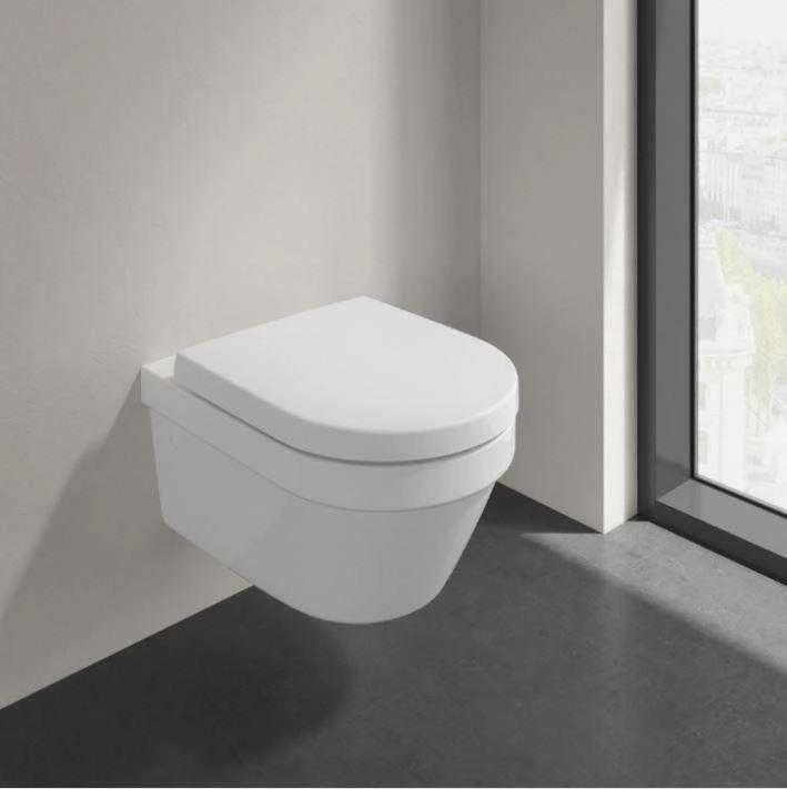 Villeroy & Boch Pakabinamas klozetas su soft close dangčiu Villeroy 4694HR01