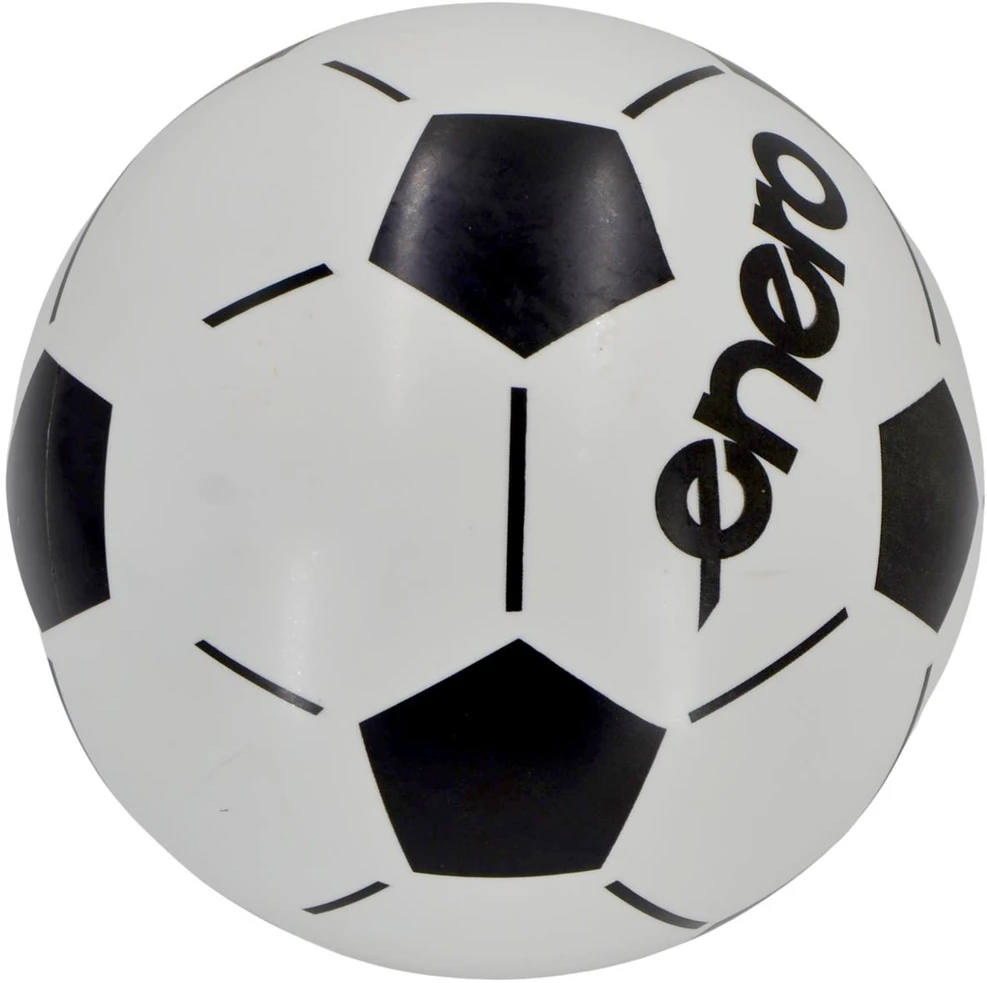 VINILINIS FUTBOLO KAMUOLYS BORUŽĖLĖ Baltas-Juodas 21CM 85G ENERO 1078656