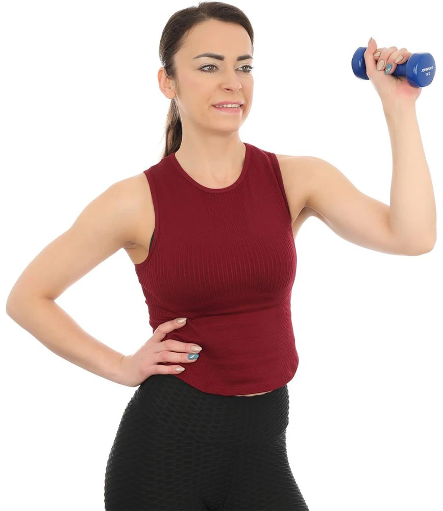 Vinilinė hantelė 1kg ENERO FIT