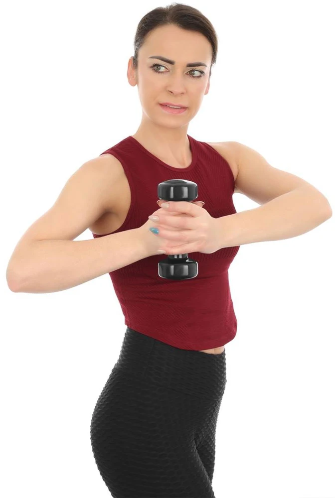 Vinilinė hantelis 2kg Enero Fit