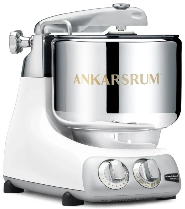Virtuvinis kombainas AN4 Ankarsrum Assistent Original Pastatomas plaktuvas 1500 W Balta