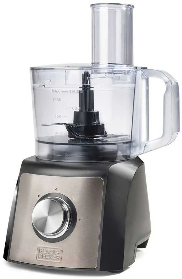 Virtuvinis kombainas Black & Decker juodas+decker Food processor Juodas & Decker BXFPA1200E (1200W)