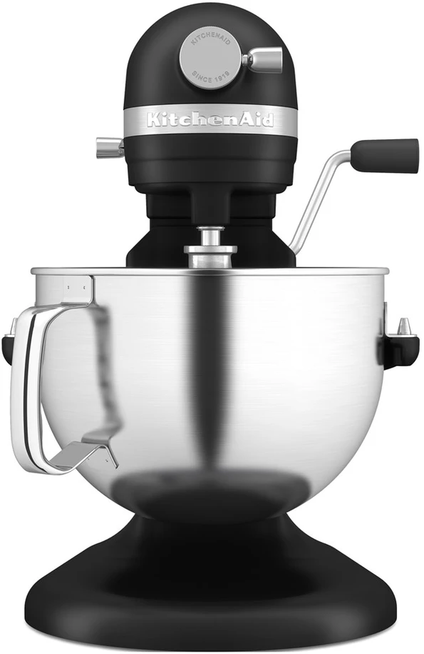 Virtuvinis kombainas KitchenAid 5KSM60SPXEBM Pastatomas plaktuvas 375 W Juoda, Pilka, Nerūdijančiojo plieno