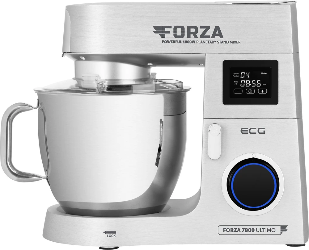 Virtuvinis kombainas Kombainas ECG FORZA 7800 Ultimo Argento