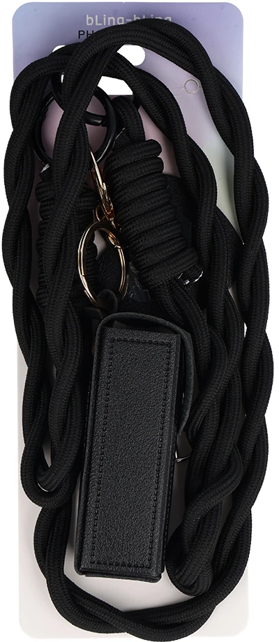 Fusion Accessories Virvelė telefonui GP-48 juodos spalvos