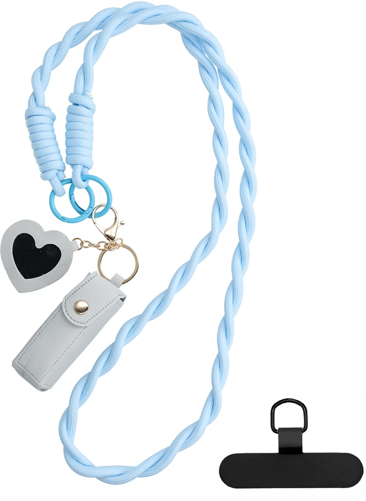 Fusion Accessories Virvelė telefonui GP-48 žydros spalvos