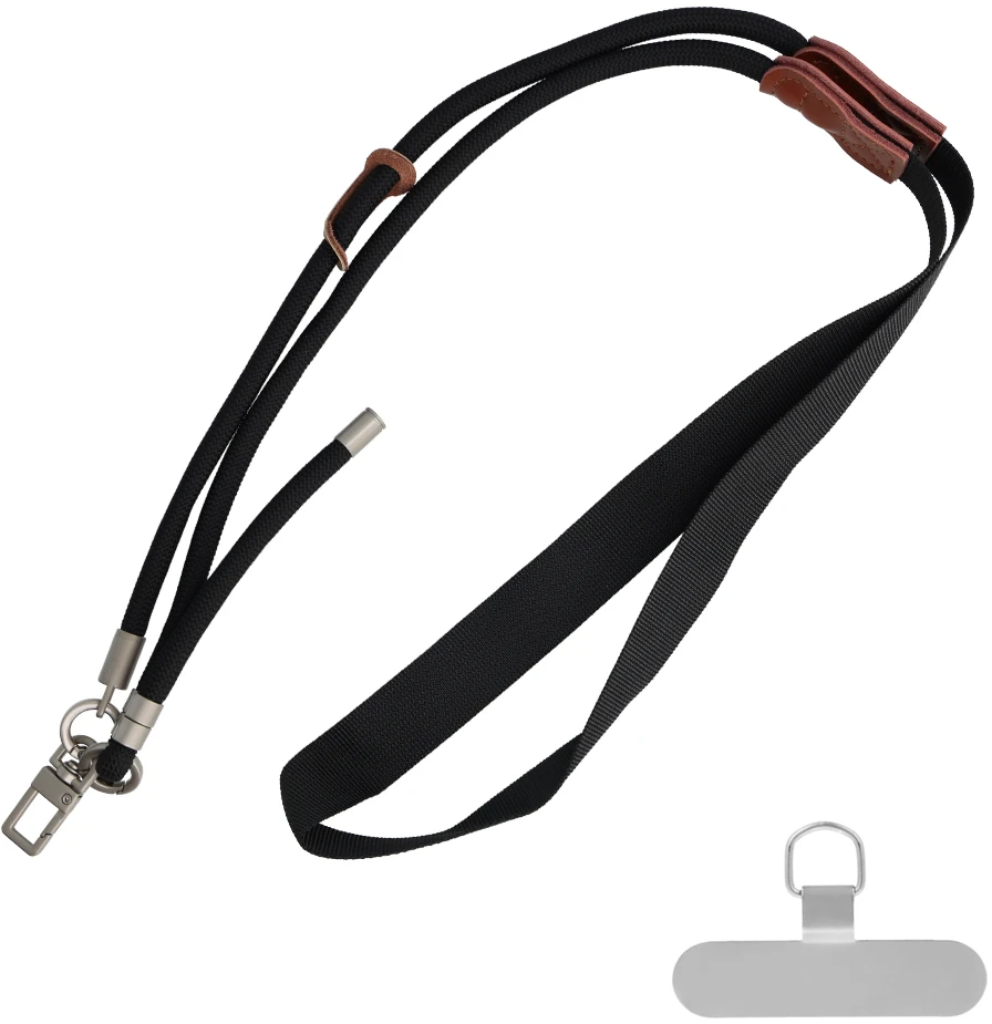 Fusion Accessories Virvelė telefonui GP-63 juodos spalvos