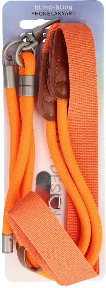 Fusion Accessories Virvelė telefonui GP-63 oranžinės spalvos