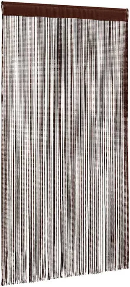 Virvelinės užuolaidos, 2vnt., 100x250cm, rudos spalvos