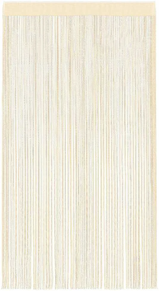 Virvelinės užuolaidos, 2vnt., 100x250cm, kreminės spalvos