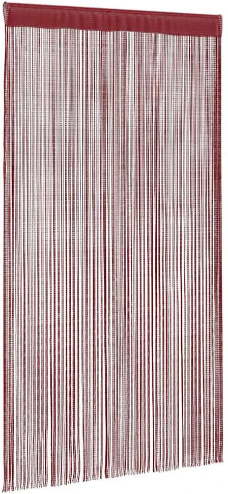Virvelinės užuolaidos, 2vnt., 140x250cm, vyšninės spalvos