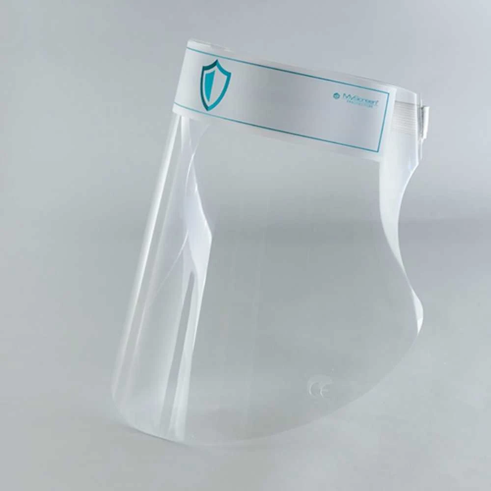 „Visor Mask“ apsauginis šalmas „MyScreen Face Shield Polish“ prekės ženklas
