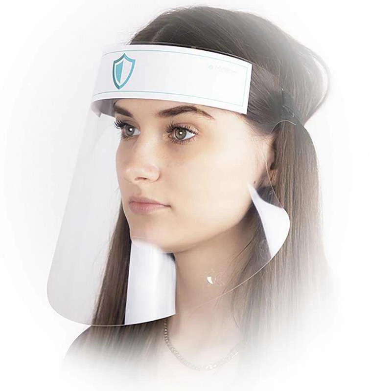 „Visor Mask“ apsauginis šalmas „MyScreen Face Shield Polish“ prekės ženklas