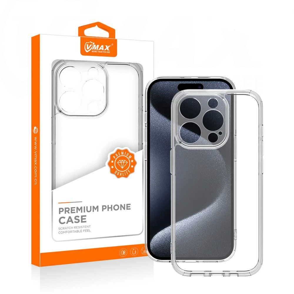 Vmax Acrylic Anti-drop Apple iPhone 16 Plus 6,7" dėklas telefonui skaidrus