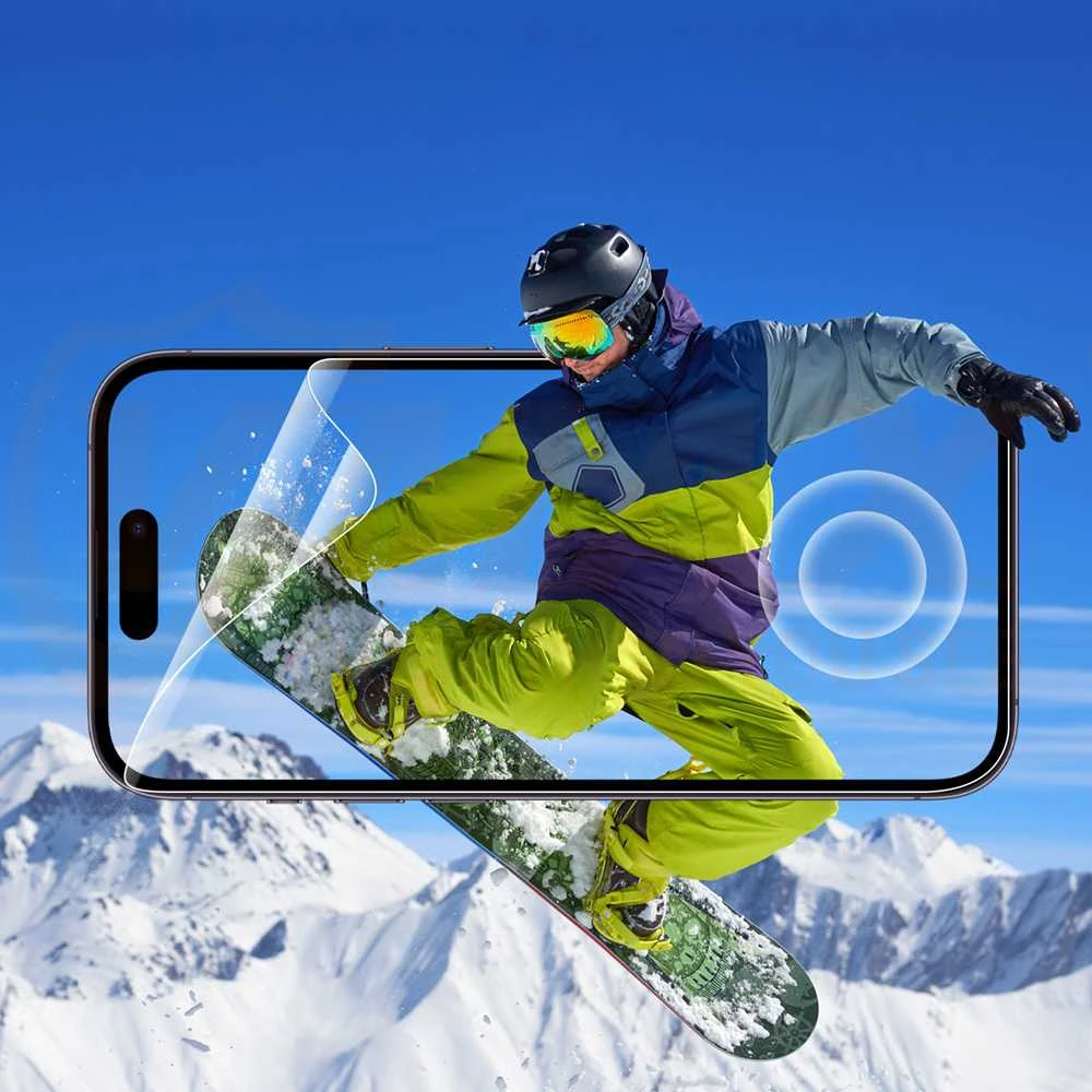 Vmax apsauginė plėvelė invisble TPU filmas - full coverage Apple iPhone 7 / 8 Plus
