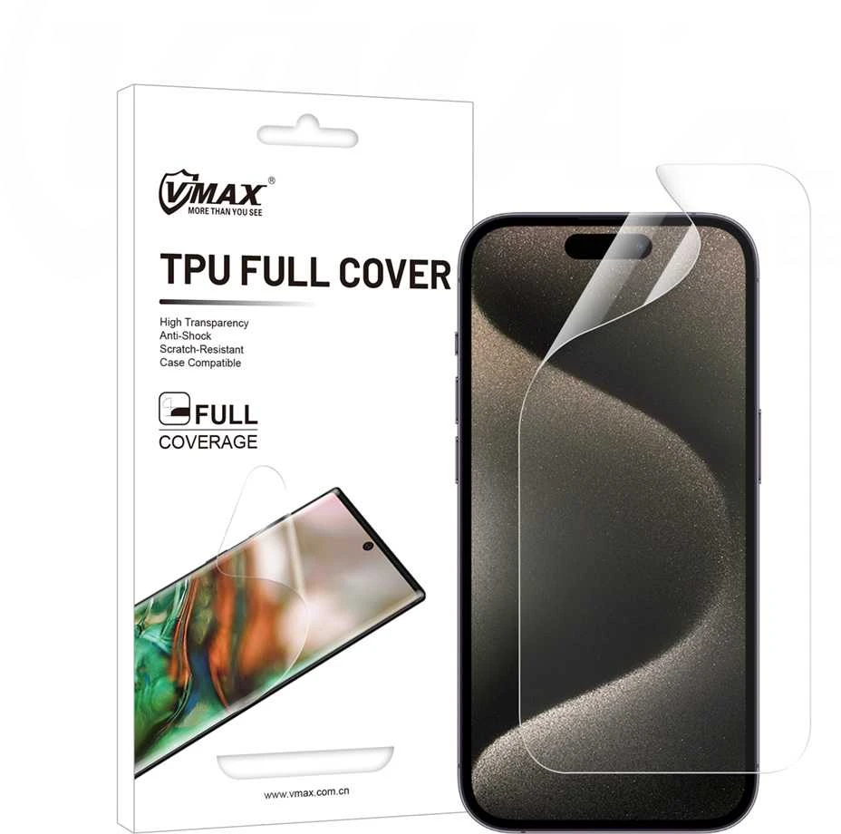 Vmax apsauginė plėvelė invisble TPU filmas - full coverage Apple iPhone 7 / 8 Plus