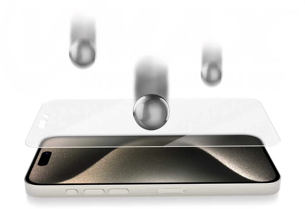 Vmax apsauginis stiklas 0.33mm clear glass Apple iPhone 12 / 12 Pro 6,1" matte