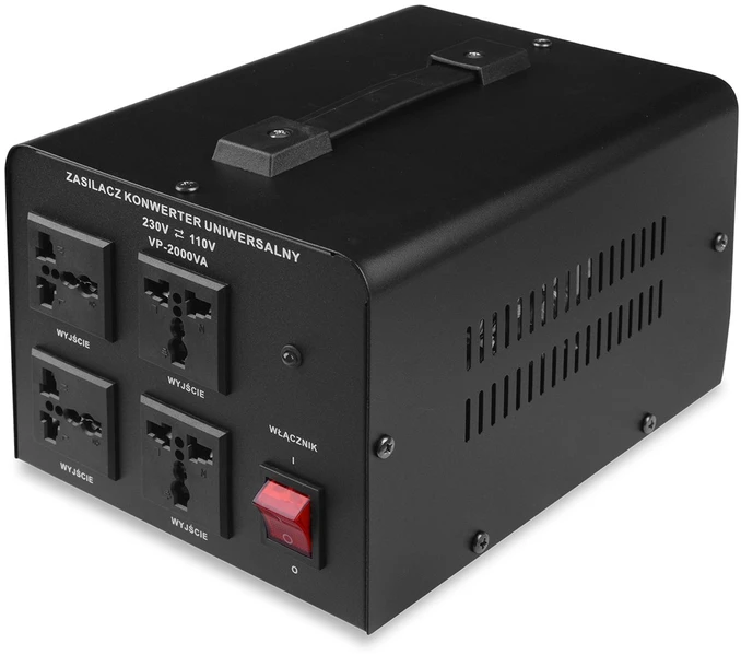 Įtampos keitiklis Volt VP-2000VA | 110–230 V / 230–110 V