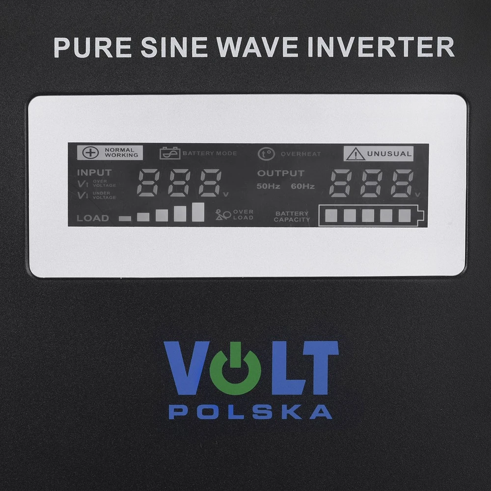 VOLT POLSKA NEPERTRAUKIAMO MAITINIMO ŠALTINIS SINUS PRO 2500 VATŲ