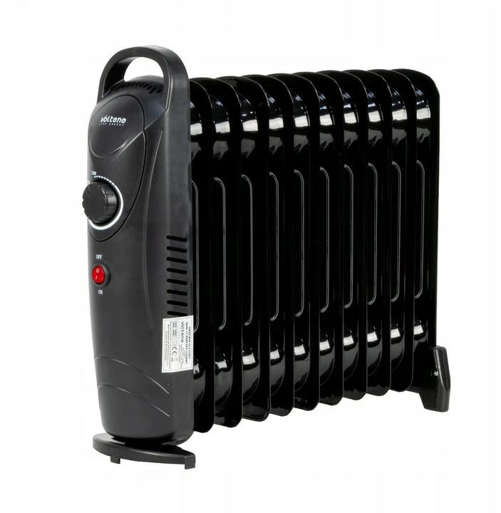 VOLTENO TEPALINIS RADIATORIUS 11 SEKCIJŲ 1200W Juodas