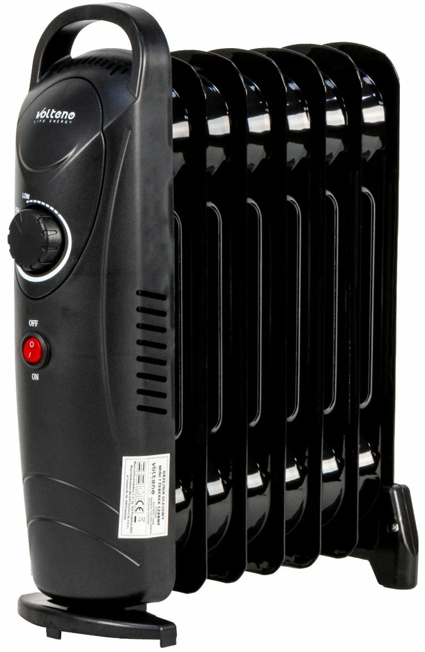 VOLTENO TEPALINIS RADIATORIUS 7 SEKCIJŲ 700W Juodas