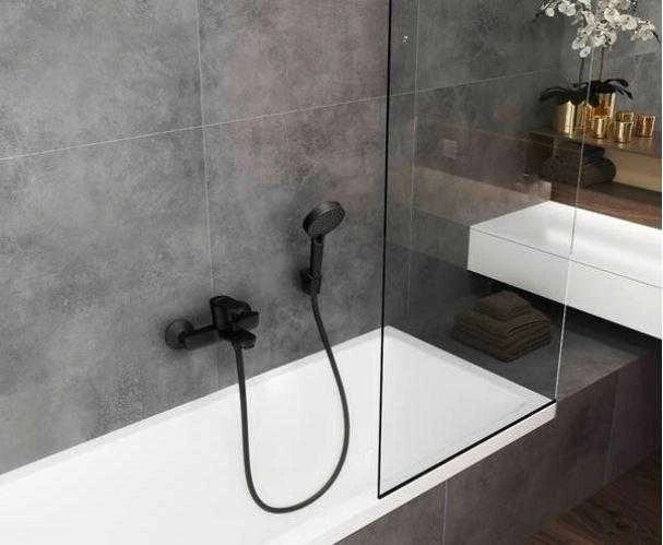 Vonios maišytuvas Hansgrohe Vernis Blend 71440670, juodas matinis
