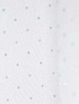 Vonios užuolaida RIDDER DIAMOND 48301, balta, 200×180 cm