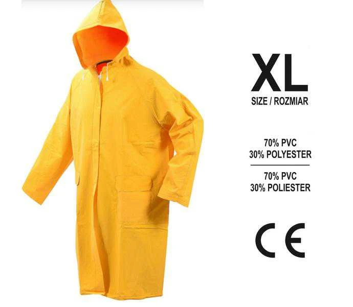 VOREL PŁASZCZ PRZECIWDESZCZOWY ROZMIAR XL Geltonas 74631