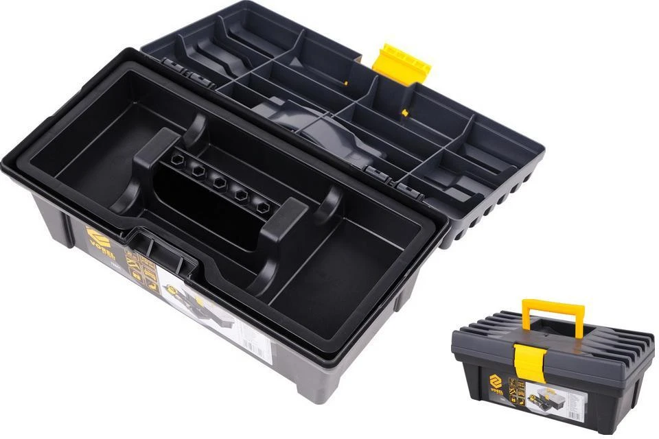 VOREL PLASTIKINIS ĮRANKIŲ DĖŽUTĖ 12" 78801