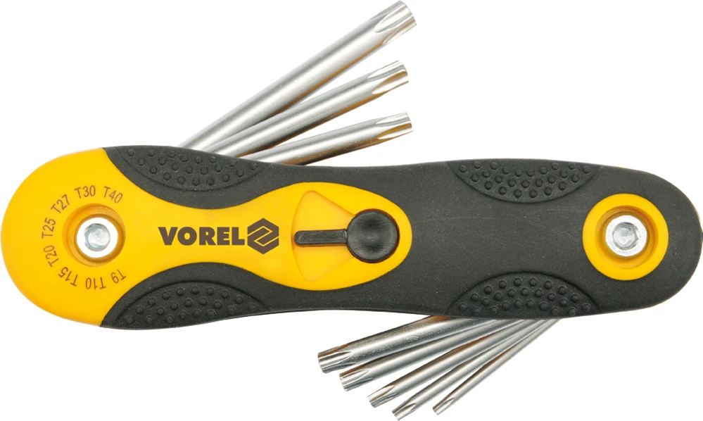 Įrankių rinkinys TORX T9-T40 – Vorel 56507