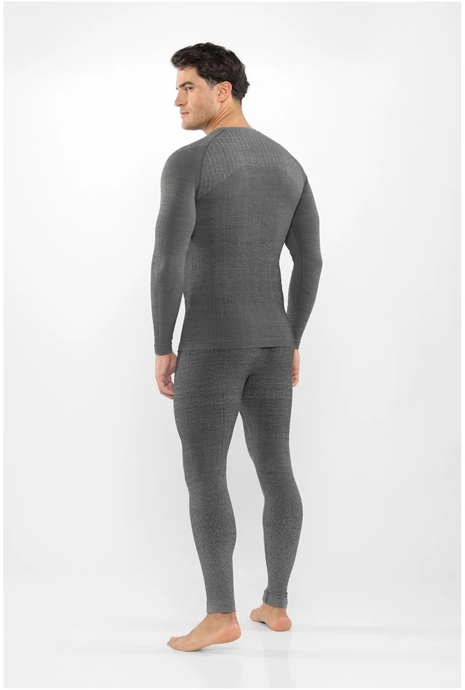Apatiniai drabužiai vyriška VIKING Altis Man Set Merino juoda M