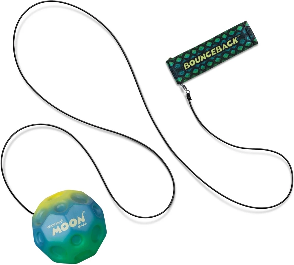 Waboba Gradient Bounceback Throwing Ball (Product available in several colors – colors shipped at ra