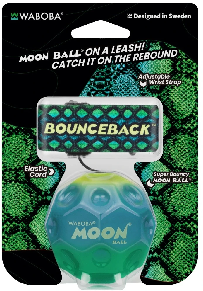 Waboba Gradient Bounceback Throwing Ball (Product available in several colors – colors shipped at ra