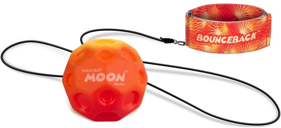 Waboba Gradient Bounceback Throwing Ball (Product available in several colors – colors shipped at ra