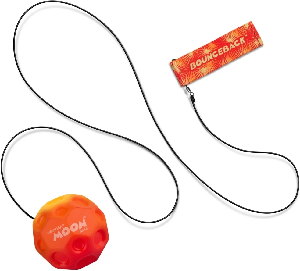Waboba Gradient Bounceback Throwing Ball (Product available in several colors – colors shipped at ra