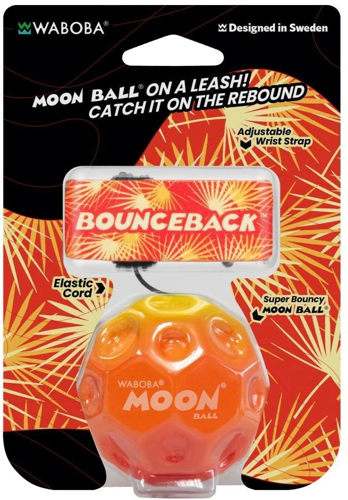 Waboba Gradient Bounceback Throwing Ball (Product available in several colors – colors shipped at ra