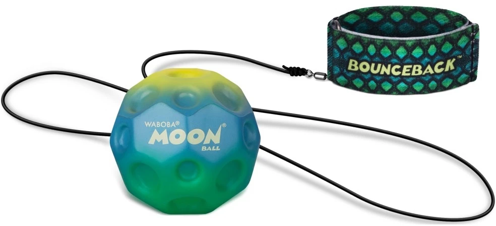 Waboba Gradient Bounceback Throwing Ball (Product available in several colors – colors shipped at ra