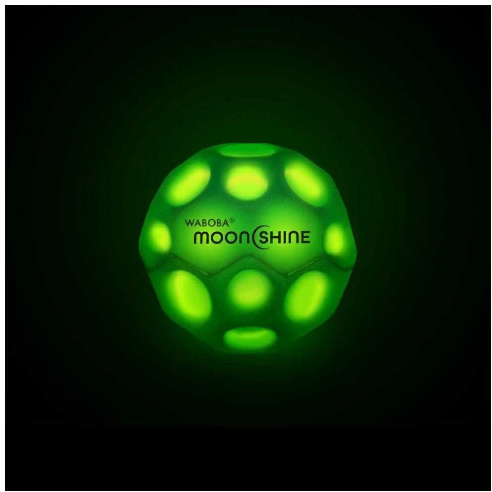 Waboba Moonshine LED šviečiantis šokinėjantis kamuoliukas