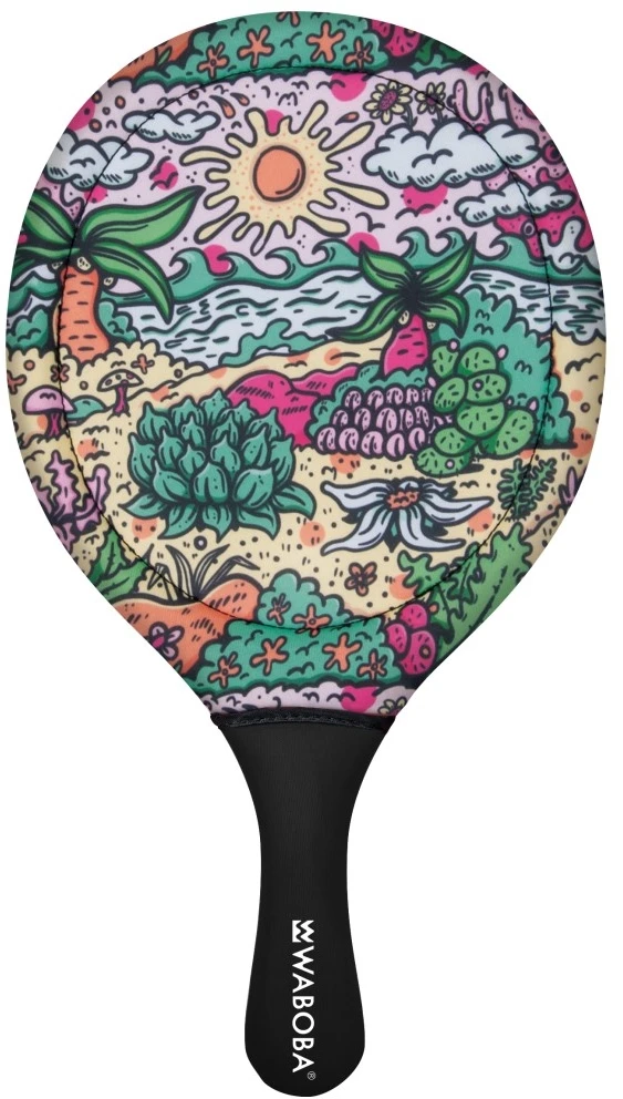 Waboba Tropical Line Paddle Set – 2 Paddles and 1 Ball (Product available in several colors – colors