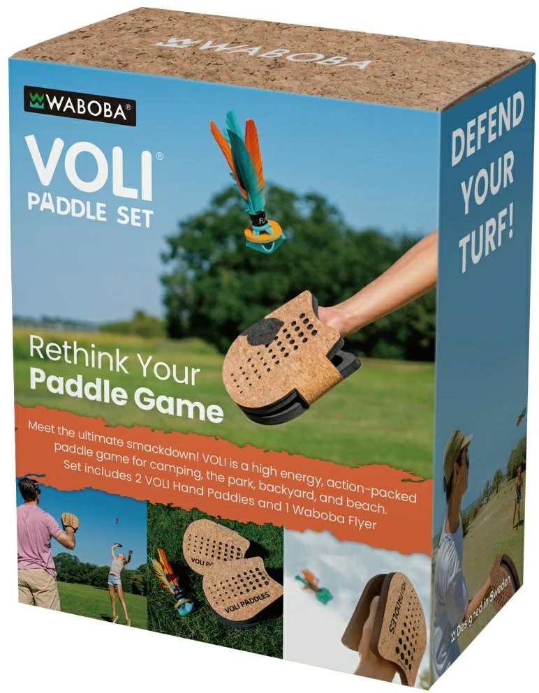 „Waboba Voli“ įgūdžių žaidimas, 2 raketės, 1 plunksninė
