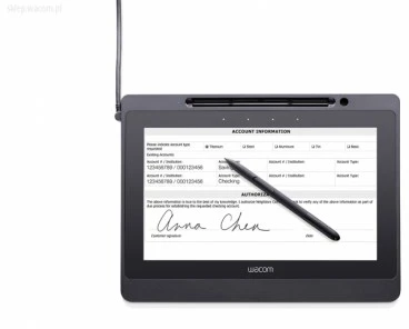Wacom DTU1141B + Sign Pro PDF 26,9 cm (10.6″) Juoda LCD