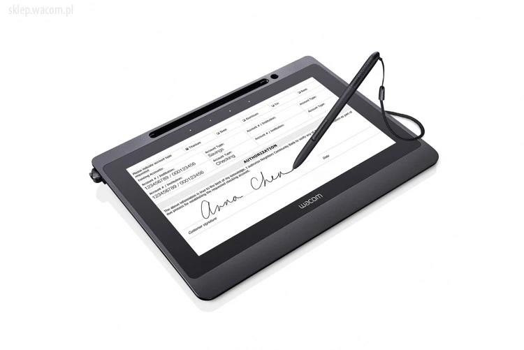 Wacom DTU1141B + Sign Pro PDF 26,9 cm (10.6″) Juoda LCD