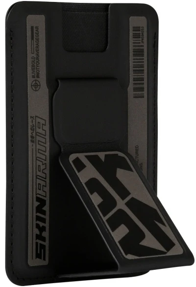 Dėklas Wallet Skinarma Kado Kira Kobai Mag-Charge Grip Stand gunmetal