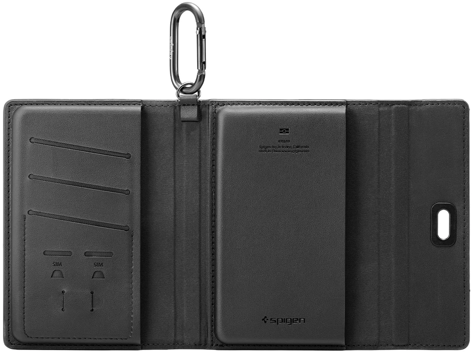 Spigen Universal Passport Holder with MagSafe Wallet, juodas