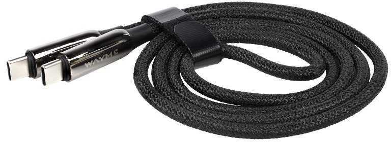 Kabelis įkrovimo USB-C USB-C, 100 cm. WAYME, maks. 240W