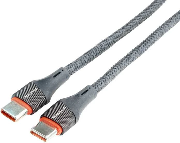 Kabelis įkrovimo USB-C USB-C, 100 cm. WAYME maks. 65 W